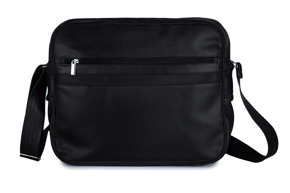 Casual men`s shoulder bag, school bag Black Bags \ Youth bags